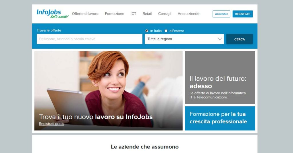 Come cercare lavoro online con InfoJobs