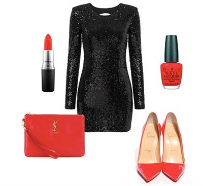 Outfit discoteca: Mini dress