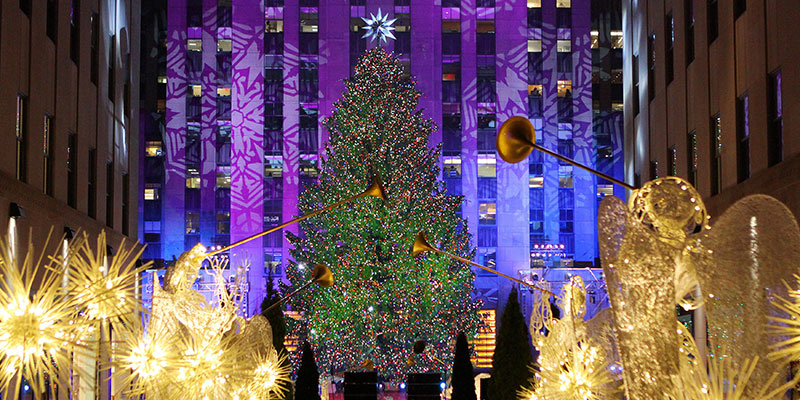L'albero di Natale del Rockfeller Centre a New York