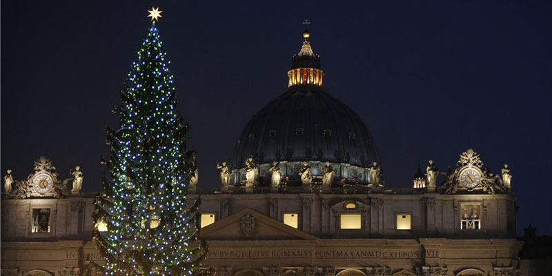 L'albero di Natale di Piazza San Pietro in Vaticano