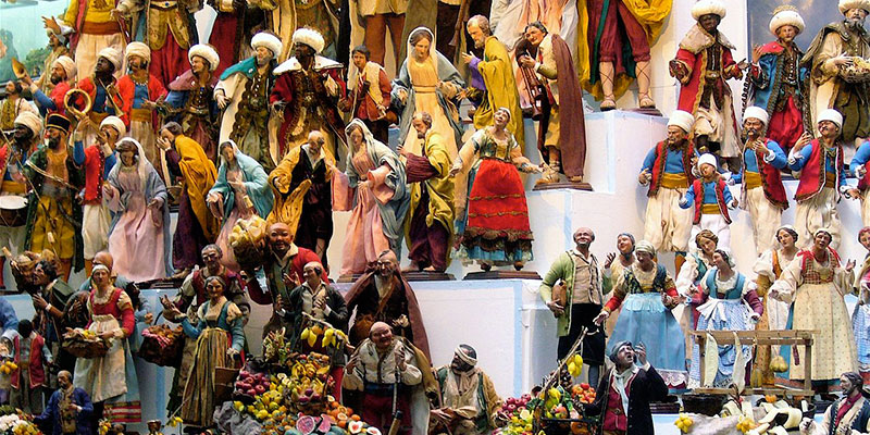 Mercatini di Natale in Italia: via San Gregorio Armeno a Napoli